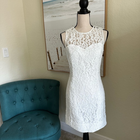 Lilly Pulitzer Mila White Lace Dress - Picture 4 of 15